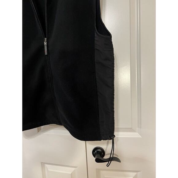IZOD PERFORM-X Black Men's Fleece Vest--Size Large - Picture 5 of 14